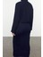 Kadın Moda Şık Regular Boy Balıkçı Yaka Regular Triko Kazak-Elbise Takım 5