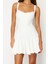 Moda Fitted Kalp Yaka Mini Boy Bridal Astarlı Korse Detaylı Biyeli Dokuma Kısa Abiye Gece Elbise 3