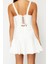 Moda Fitted Kalp Yaka Mini Boy Bridal Astarlı Korse Detaylı Biyeli Dokuma Kısa Abiye Gece Elbise 5