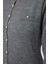 Moda Stil Fitted Bisiklet Yaka Maxi Boy Tesettür Triko Düğmeli Elbise 2