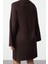 Moda Stil Regular Bisiklet Yaka Mini Boy Triko Basic Pamuklu Elbise 5