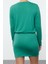 Moda Slim Bisiklet Yaka Mini Boy Soft Touch Yumuşak Kumaşlı Fitted Vücuda Oturan Esnek Örme Elbise 5
