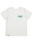 Yeşil Nakışlı Organik Pamuk T-Shirt (0-4 Yaş) / Ekru 1