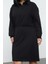 Moda Stil Slim Polo Yaka Mini Boy Büyük Beden Düz Örme Elbise 4