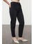 Kadın Moda Şık Kot Pantolon Boru Paça Uzun Boy Denim Normal Bel Slim Mom Jeans 1