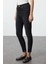 Kadın Moda Şık Kot Pantolon Boru Paça Uzun Boy Denim Yüksek Bel Skinny Jeans 1
