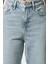 Kadın Moda Şık Kot Pantolon Boru Paça Uzun Boy Denim Yüksek Bel Straight Jeans 4