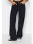 Stil Kadın Moda Denim Kot Pantolon Uzun Geniş Paça Yüksek Bel Jeans 3