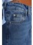 Stil Kadın Moda Denim Kot Pantolon Regular Dar Paça Yüksek Bel Mom Jeans 5