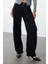 Stil Kadın Moda Denim Kot Pantolon Uzun Geniş Paça Yüksek Bel Jeans 1