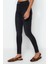 Stil Kadın Moda Denim Kot Pantolon Regular Dar Paça Incelten Etki Süper Yüksek Bel Skinny Jeans 2