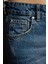 Stil Kadın Moda Denim Kot Pantolon Uzun Geniş Paça Yırtıklı Normal Bel Jeans 3