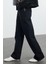 Stil Kadın Moda Denim Kot Pantolon Regular Geniş Paça Yüksek Bel Jeans 2