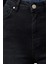 Stil Kadın Moda Denim Kot Pantolon Regular Dar Paça Antrasit Yüksek Bel Skinny Jeans 5