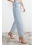 Stil Kadın Moda Denim Kot Pantolon Boru Paça Yüksek Bel Jeans 5