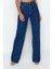Stil Kadın Moda Denim Kot Pantolon Uzun Geniş Paça Mavi Yüksek Bel Jeans 3