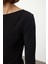 Moda Stil Slim Kayık Yaka Maxi Boy Aksesuar Detaylı Fitted Vücuda Otura Örme Elbise 2