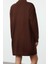 Moda Stil Regular Bisiklet Yaka Mini Boy Triko Elbise-Hırka 5
