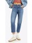 501 Kadın Pamuklu Regular Fit Cropped Jeans Kot Pantolon A7739-0015 2