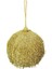Yılbaşı Topları Püsküllü Çam Ağacı Süsü Gold 8 cm 1