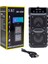 20 Watt Usb/sd/aux/fm/bluetooth Destekli Mikrofon Girişli Taşınabilir Hoparlör (4764) 3