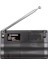 Gümüş Renk Cep Tipi Analog Fm Radyo Vs-R3 (4764) 2