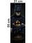 Batman Baskılı Araç Kapı Direk Kaplama Folyo Sticker 2'li (Sağ&sol) 2
