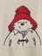 Kız Bebek Bej Paddington Grafikli Yırtmaç Detaylı Sweatshirt 2