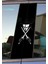 V For Vendetta Baskılı Araç Kapı Direk Kaplama Folyo Sticker 2'li (Sağ&sol) 1