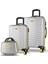 Croc Abs Makyaj Kabin ve Orta Boy Gri 3'lü Valiz Seti 1