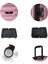 Croc Abs Makyaj ve Orta Boy Rose Gold 2'li Valiz Seti 5