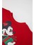 Kız Bebek Disney Mickey & Minnie Yılbaşı Temalı Bisiklet Yaka İçi Yumuşak Tüylü Sweatshirt D6232A524WN 2