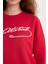Oversize Geniş Kalıp Atatürk İmzalı Bisiklet Yaka Kalın Sweatshirt E5446AX24WN 5