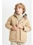 Erkek Çocuk Su İtici Kapüşonlu Polar Astarlı Parka C9077A824WN 3