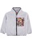 HRBTXT416 Haribo Fullzip &amp;ccedil;ocuk Polar &amp;ccedil;ocuk Gri 1