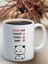 Baskılı Kupa Bardak Seramik Mug - Love Yok, Takıntı Var, Stres Var, Sinir Var. 3