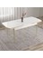 Concept Tia Serisi Beyaz Masa 80 x 132 cm Açılabilir Mdf Yemek Odası Takımı 6 Sandalye Gold Detay 3