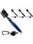 Golf Kulübü Fırçası Golf Oluk Temizleme Fırçası 2 Taraflı Golf Putter Wedge Top Oluk Temizleme Seti Golf Aksesuarları-Siyah (Yurt Dışından) 2