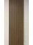 Özel Kompozit Mdf / Neme Dayanıklı Akustik Duvar Paneli / 60X280 / Koyu Teak /10 mm Keçe /10 mm Çıta 1