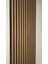 Özel Kompozit Mdf / Neme Dayanıklı Akustik Duvar Paneli / 60X280 / Koyu Teak /10 mm Keçe /10 mm Çıta 3