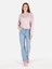 Pembe Kadın Sweatshirt 3