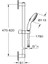 Tempesta 110 Duş Seti 2 Fonksiyonlu (Rain, Jet) - 26162003 4