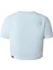 W S/S Essential Cropped Slim Tee Kadın Mavi T-Shirt 2