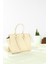 Krem Kadın El Çantası PS2075 1