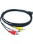 5 Feet/1.5 M USB Dişi 3 Rca Erkek Ses Dönüştürücü Video Av A/v Kablosu Kamera Adaptörü USB Rca Kablosu Av Bağlantı Noktası Tv Kutusu (Yurt Dışından) 1