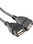 USB 2.0 A Erkek - 2 Çift Çift USB Dişi Splitter Kablo Uzatma Hub Şarj Cihazı Sync #78970 (Yurt Dışından) 5