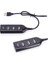 USB 2.0 Yüksek Hızlı 4 Bağlantı Noktalı Splitter USB Hub Adaptörü Pc Dizüstü Bilgisayar Için Siyah ve Yalnızca Bireysel Olarak Kullanılabilir (Yurt Dışından) 4