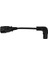 18 cm Iec 320 90 Derece C13 3 Pin Dişi C14 3 Pin Erkek Pdu Güç Kaynağı Bilgisayar LED Hdtv Monitör ve Tarayıcı Için Uzatma Kablosu (Yurt Dışından) 4