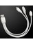 3'ü 1 Arada USB 2.0 A Erkek - 3 Mikro 5 Pinli Veri Sync Şarj Kablosu (Yurt Dışından) 2
