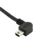 Mini USB Açılı Kablo Sarmal USB A Tipi Erkek Usb'den Mini USB Erkek 90 Derece 5pin B Konektörü Spiral Streç Veri (Yurt Dışından) 1